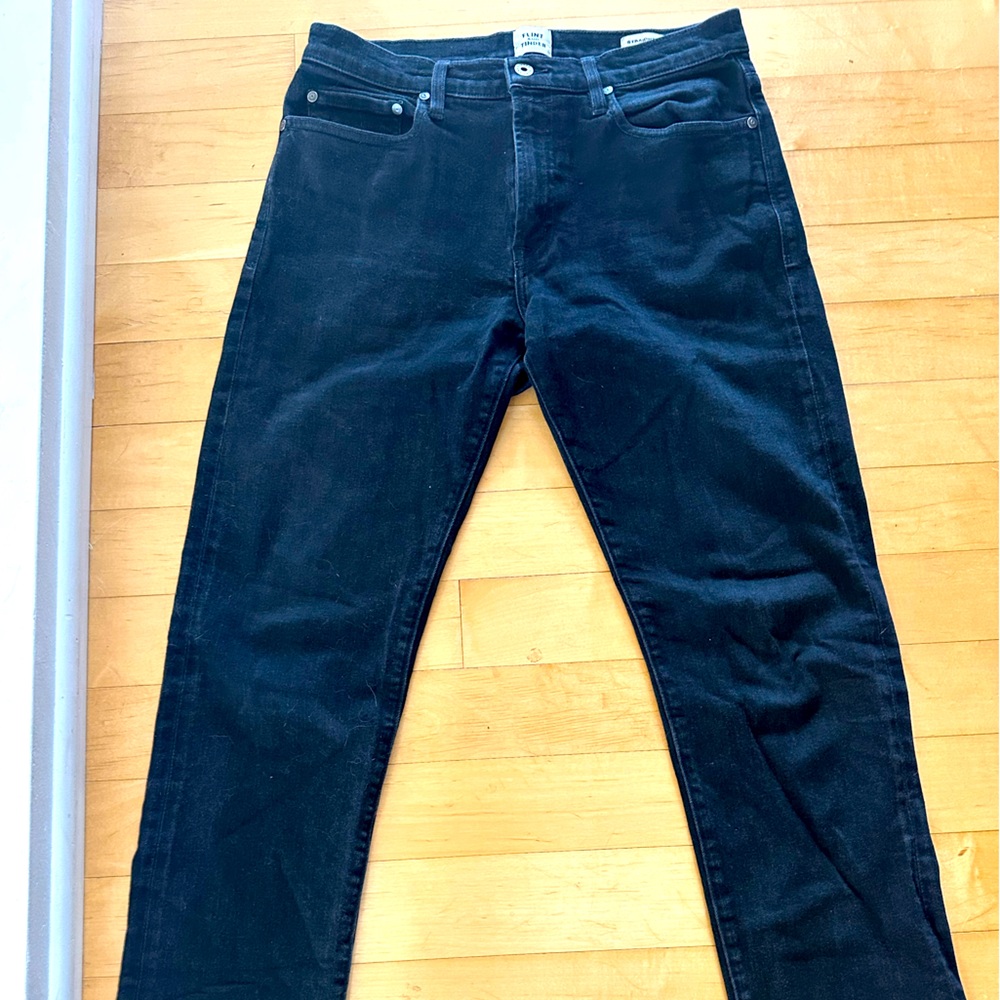 Flint and Tinder (Huckberry) Black Jeans - 31